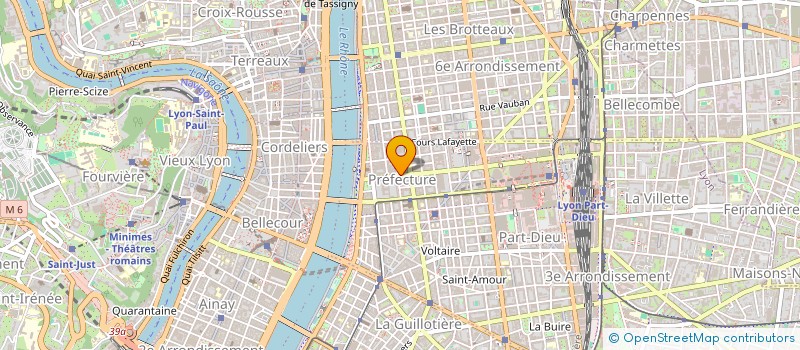 localisation de l'entreprise SOCIETE CIVILE IMMOBILIERE IMMACULEE CONCEPTION  LYON