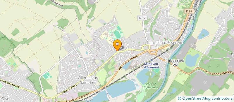 localisation de l'entreprise SOCIETE CIVILE IMMOBILIERE IMMO DU 157 DE MONTATAIRE  SAINT-LEU-D'ESSERENT