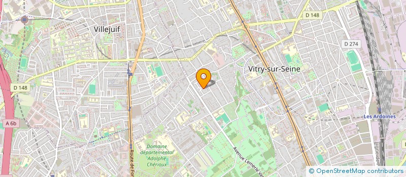 localisation de l'entreprise SOCIETE CIVILE IMMOBILIERE IMMOAB  VITRY-SUR-SEINE