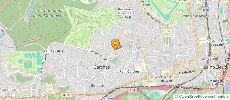 localisation de l'entreprise SOCIETE CIVILE IMMOBILIERE IMMOMU à GARCHES