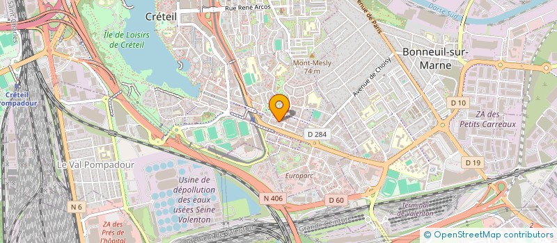 localisation de l'entreprise SOCIETE CIVILE IMMOBILIERE IMMOPINHAS à CRETEIL