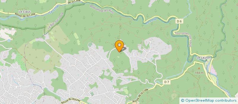 localisation de l'entreprise SOCIETE CIVILE IMMOBILIERE IMMOPIO-SANTE à ROQUEFORT-LES-PINS