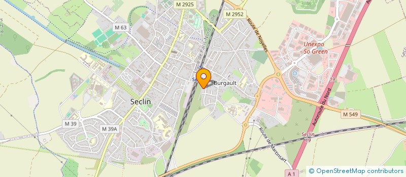 localisation de l'entreprise SOCIETE CIVILE IMMOBILIERE IMMOTEP  SECLIN