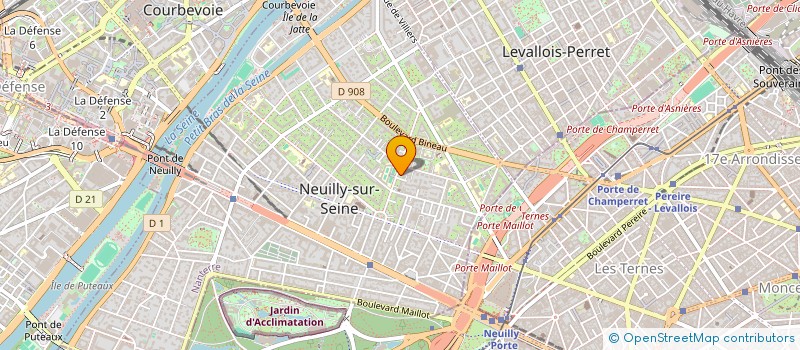 localisation de l'entreprise SOCIETE CIVILE IMMOBILIERE INKERMANN à NEUILLY-SUR-SEINE