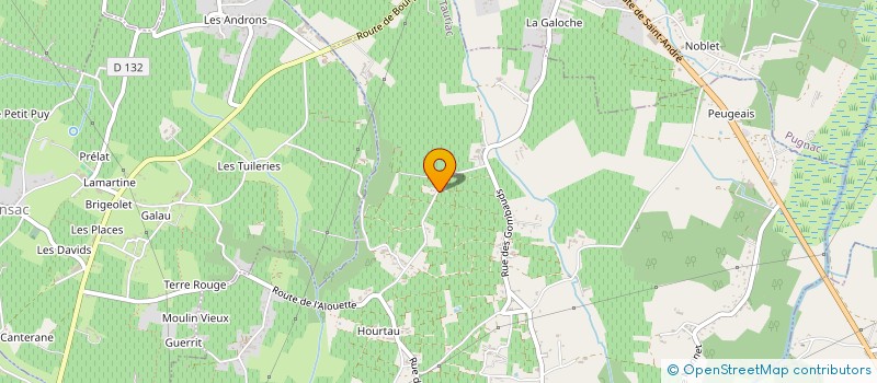 localisation de l'entreprise SOCIETE CIVILE IMMOBILIERE INLO  TAURIAC