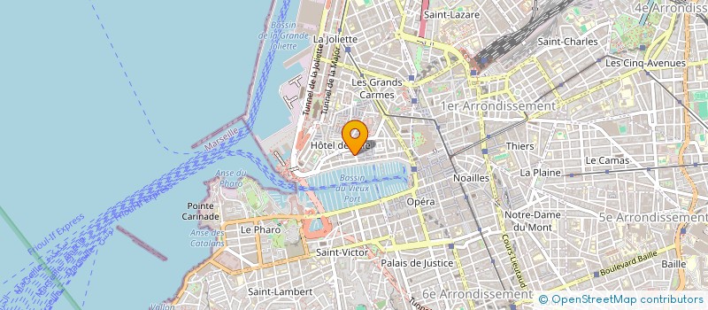 localisation de l'entreprise SOCIETE CIVILE IMMOBILIERE INNO ANDEL  MARSEILLE