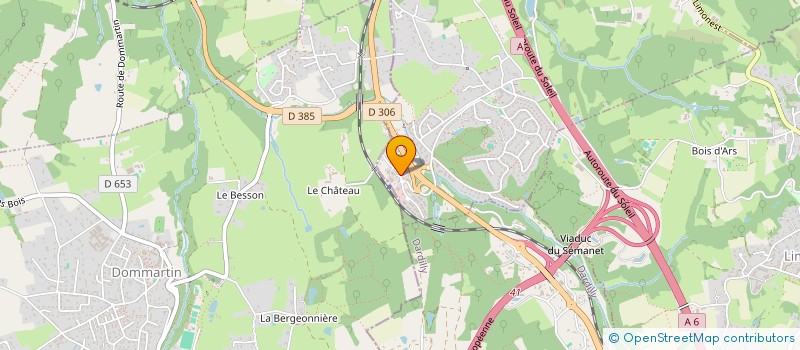 localisation de l'entreprise SOCIETE CIVILE IMMOBILIERE INOVAL ET PAR ABREVIATION SCI INOVAL  LISSIEU