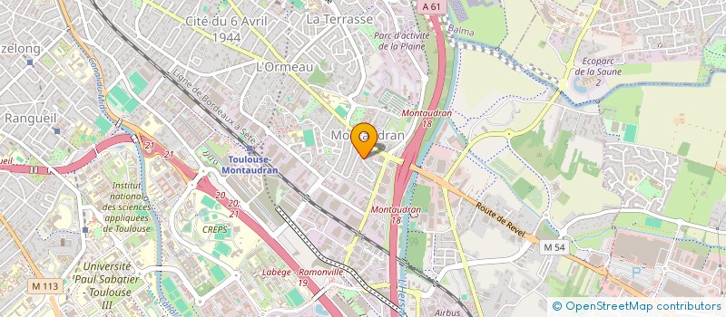 localisation de l'entreprise SOCIETE CIVILE IMMOBILIERE INVEST 31 à TOULOUSE