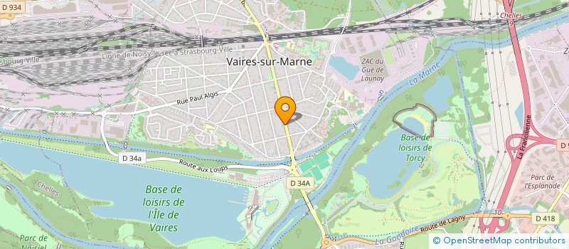 localisation de l'entreprise SOCIETE CIVILE IMMOBILIERE INVESTISSEMENT EMA & MARKO  VAIRES-SUR-MARNE