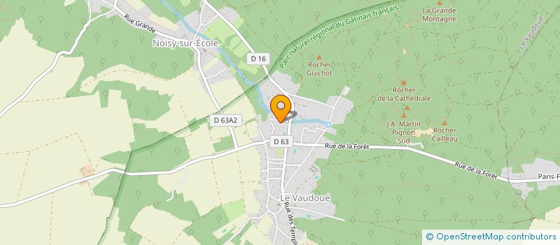 localisation de l'entreprise SOCIETE CIVILE IMMOBILIERE IRIDIS  LE VAUDOUE