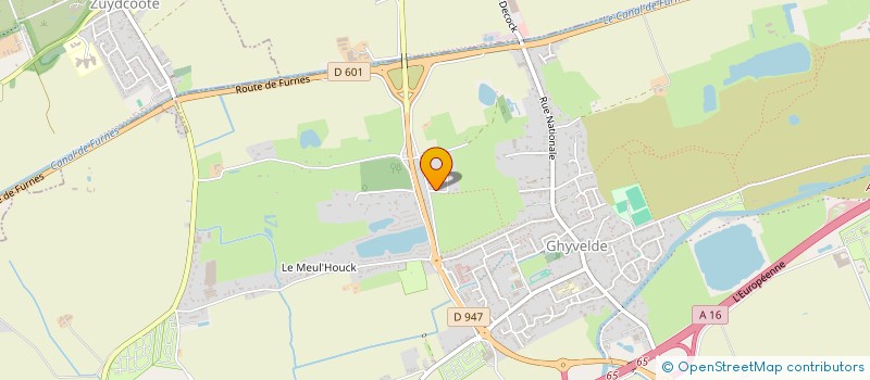 localisation de l'entreprise SOCIETE CIVILE IMMOBILIERE IRIS SCHILLEVAERT ET PAR ABREVIATION SCI IRIS SCHILLEWAERT  GHYVELDE