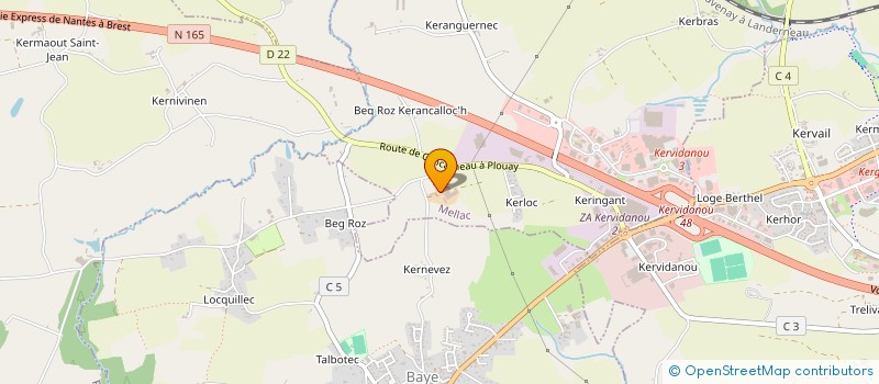 localisation de l'entreprise SOCIETE CIVILE IMMOBILIERE ISOLE  MELLAC