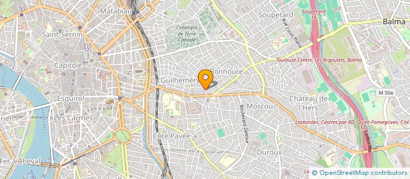 localisation de l'entreprise SOCIETE CIVILE IMMOBILIERE ITEST IMMOBILIER à TOULOUSE