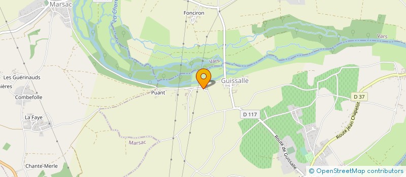 localisation de l'entreprise SOCIETE CIVILE IMMOBILIERE ITHAQUE  VINDELLE