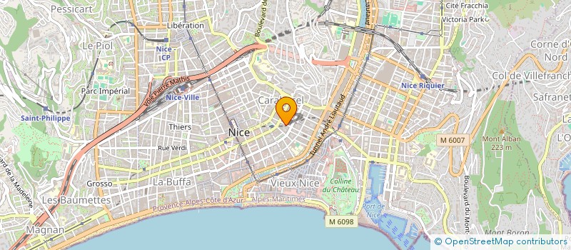 localisation de l'entreprise SOCIETE CIVILE IMMOBILIERE IVANIKO INVEST à NICE