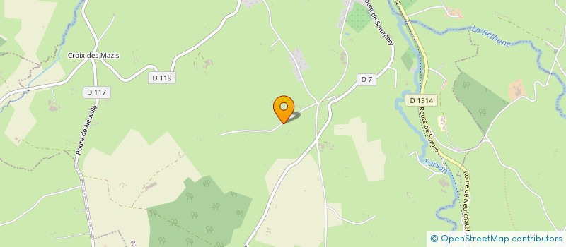 localisation de l'entreprise SOCIETE CIVILE IMMOBILIERE IWANA  SAINT-SAIRE