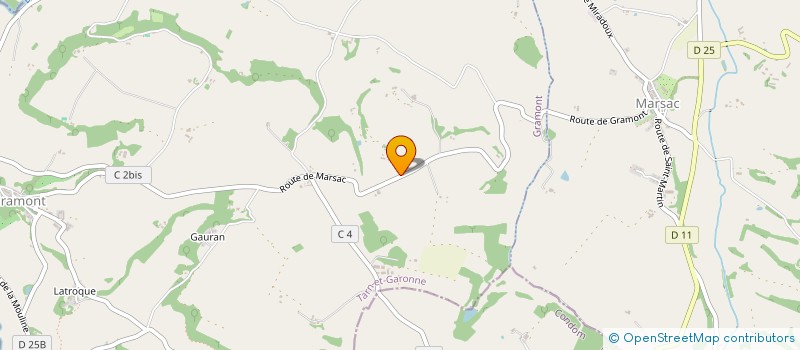 localisation de l'entreprise SOCIETE CIVILE IMMOBILIERE IZIA ALESSIO  GRAMONT