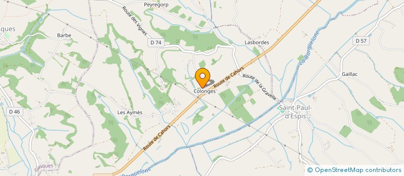 localisation de l'entreprise SOCIETE CIVILE IMMOBILIERE J C D L V D  SAINT-CLAIR