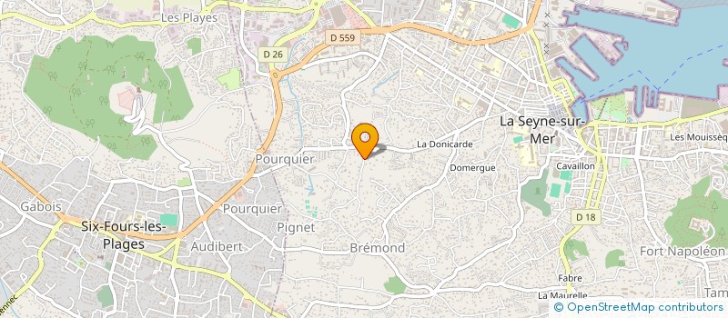 localisation de l'entreprise SOCIETE CIVILE IMMOBILIERE J.P.E.S à LA SEYNE-SUR-MER