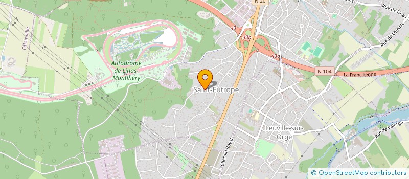 localisation de l'entreprise SOCIETE CIVILE IMMOBILIERE JA à LINAS