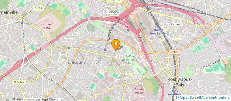 localisation de l'entreprise SOCIETE CIVILE IMMOBILIERE JACBEA2L à ROSNY-SOUS-BOIS