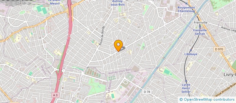 localisation de l'entreprise SOCIETE CIVILE IMMOBILIERE JACCMER à AULNAY-SOUS-BOIS