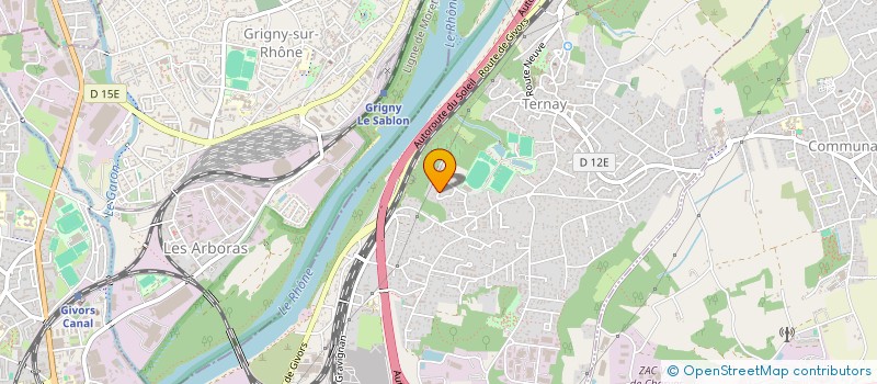 localisation de l'entreprise SOCIETE CIVILE IMMOBILIERE JAD  COMMUNAY