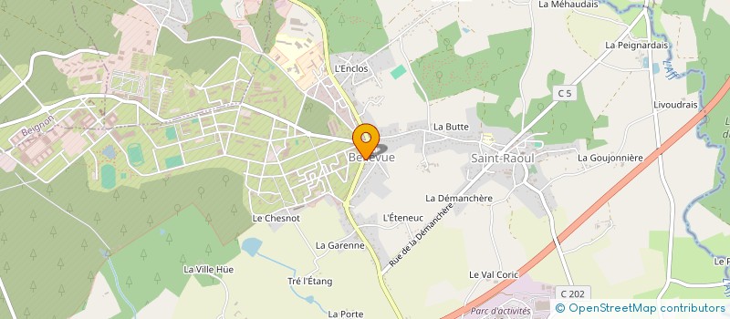 localisation de l'entreprise SOCIETE CIVILE IMMOBILIERE JADE  GUER