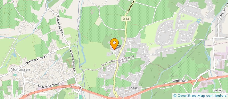 localisation de l'entreprise SOCIETE CIVILE IMMOBILIERE JAEN IMMOBILIER  SAINT-SULPICE-ET-CAMEYRAC