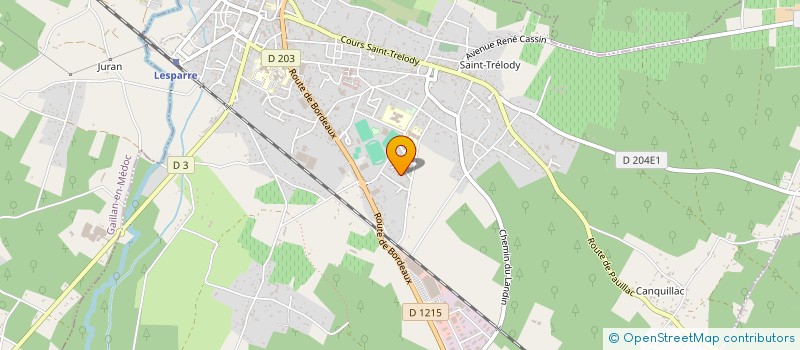 localisation de l'entreprise SOCIETE CIVILE IMMOBILIERE JAH FRAYSSE  LESPARRE-MEDOC