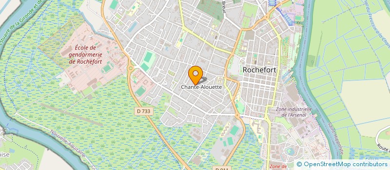 localisation de l'entreprise SOCIETE CIVILE IMMOBILIERE JAPAMACEKA  ROCHEFORT