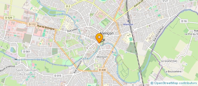 localisation de l'entreprise SOCIETE CIVILE IMMOBILIERE JASMIN à ALENCON