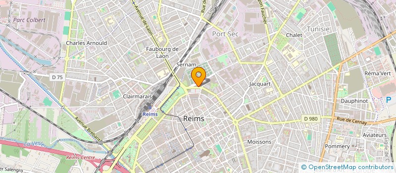 localisation de l'entreprise SOCIETE CIVILE IMMOBILIERE JATADEC  REIMS