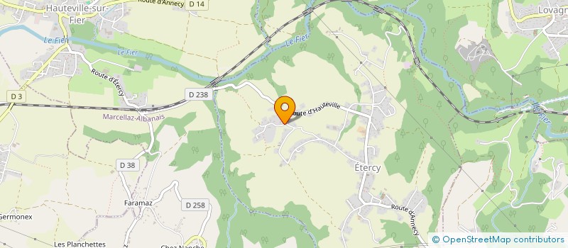 localisation de l'entreprise SOCIETE CIVILE IMMOBILIERE JCV, PAR ABREVIATION S.C.I. JCV  ETERCY