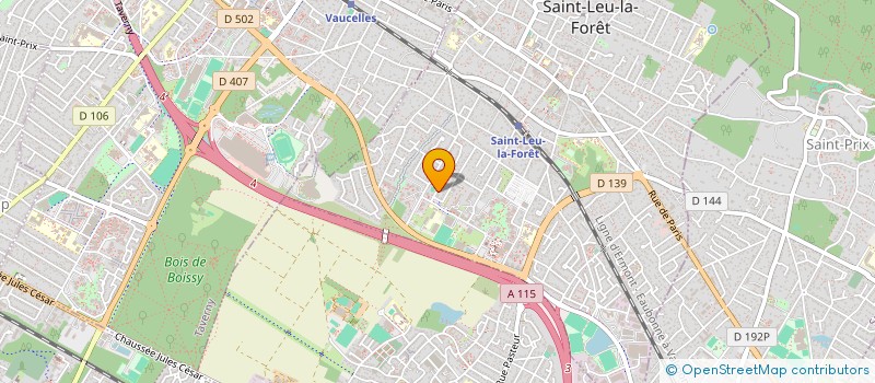 localisation de l'entreprise SOCIETE CIVILE IMMOBILIERE JDL SARI  SAINT-LEU-LA-FORET