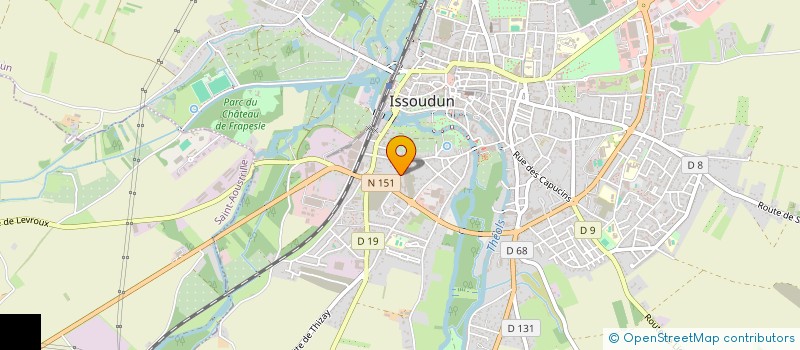 localisation de l'entreprise SOCIETE CIVILE IMMOBILIERE JEF-EUROP INVESTISSEMENTS à ISSOUDUN