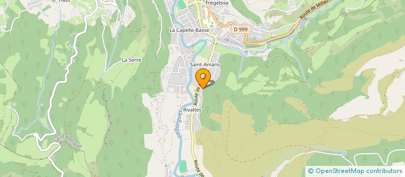 localisation de l'entreprise SOCIETE CIVILE IMMOBILIERE JEMAC  SAINT-AFFRIQUE