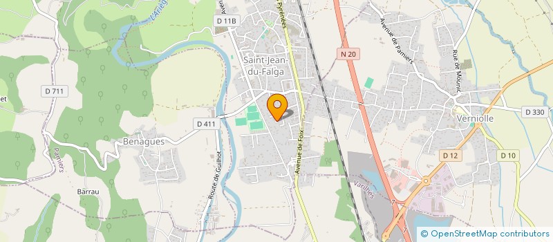 localisation de l'entreprise SOCIETE CIVILE IMMOBILIERE JENA à SAINT-JEAN-DU-FALGA