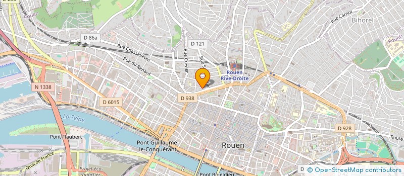 localisation de l'entreprise SOCIETE CIVILE IMMOBILIERE JENILE  ROUEN