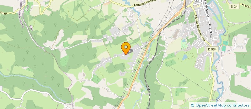 localisation de l'entreprise SOCIETE CIVILE IMMOBILIERE JERKO  GAN