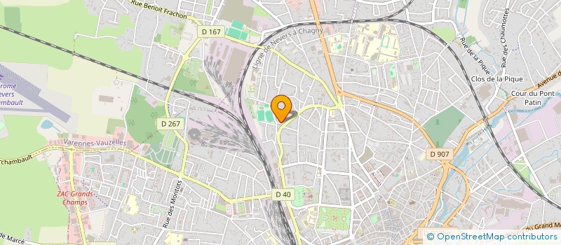 localisation de l'entreprise SOCIETE CIVILE IMMOBILIERE JF2C à NEVERS