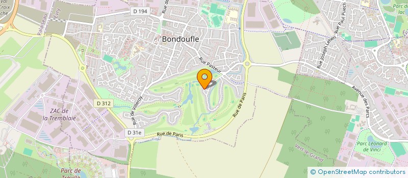 localisation de l'entreprise SOCIETE CIVILE IMMOBILIERE JG MEYER à BONDOUFLE