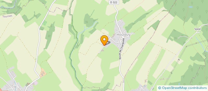 localisation de l'entreprise SOCIETE CIVILE IMMOBILIERE JH  HOULDIZY