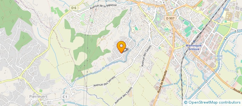 localisation de l'entreprise SOCIETE CIVILE IMMOBILIERE JIM à MANOSQUE