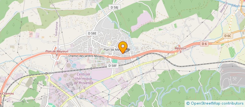 localisation de l'entreprise SOCIETE CIVILE IMMOBILIERE JIM SUD  MEYREUIL