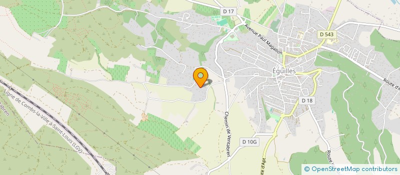 localisation de l'entreprise SOCIETE CIVILE IMMOBILIERE JIMERAGAN  EGUILLES