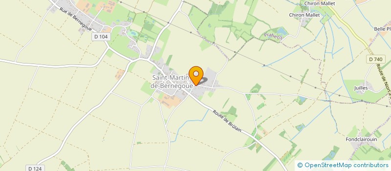 localisation de l'entreprise SOCIETE CIVILE IMMOBILIERE JLP - SCI JLP -  SAINT-MARTIN-DE-BERNEGOUE