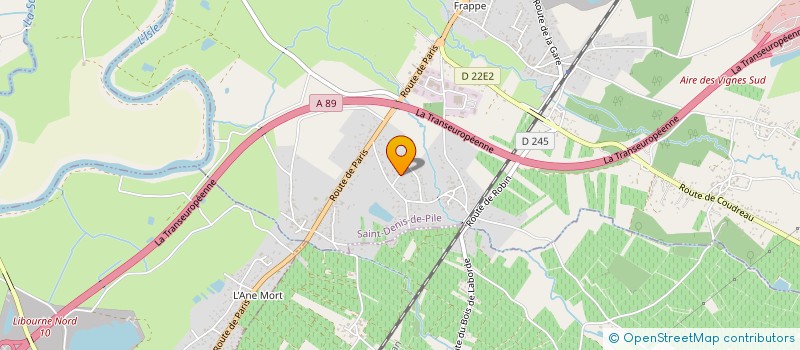 localisation de l'entreprise SOCIETE CIVILE IMMOBILIERE JM  SAINT-DENIS-DE-PILE