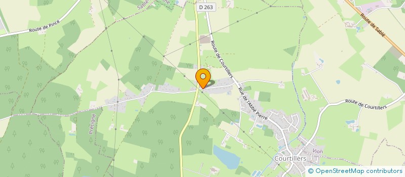 localisation de l'entreprise SOCIETE CIVILE IMMOBILIERE JMCLF  COURTILLERS