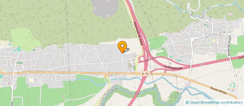 localisation de l'entreprise SOCIETE CIVILE IMMOBILIERE JMGV  LA FARE-LES-OLIVIERS